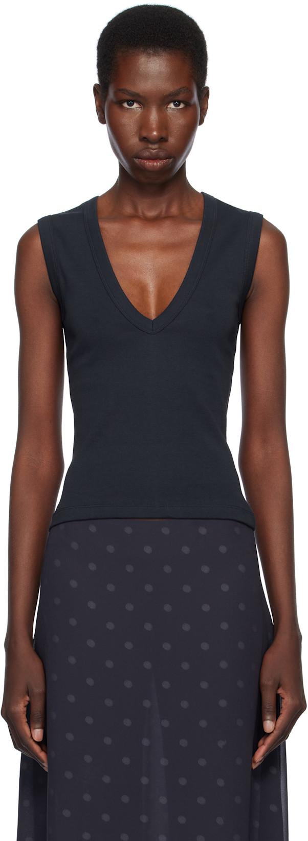 Navy Dewi Tank Top by FLORE FLORE