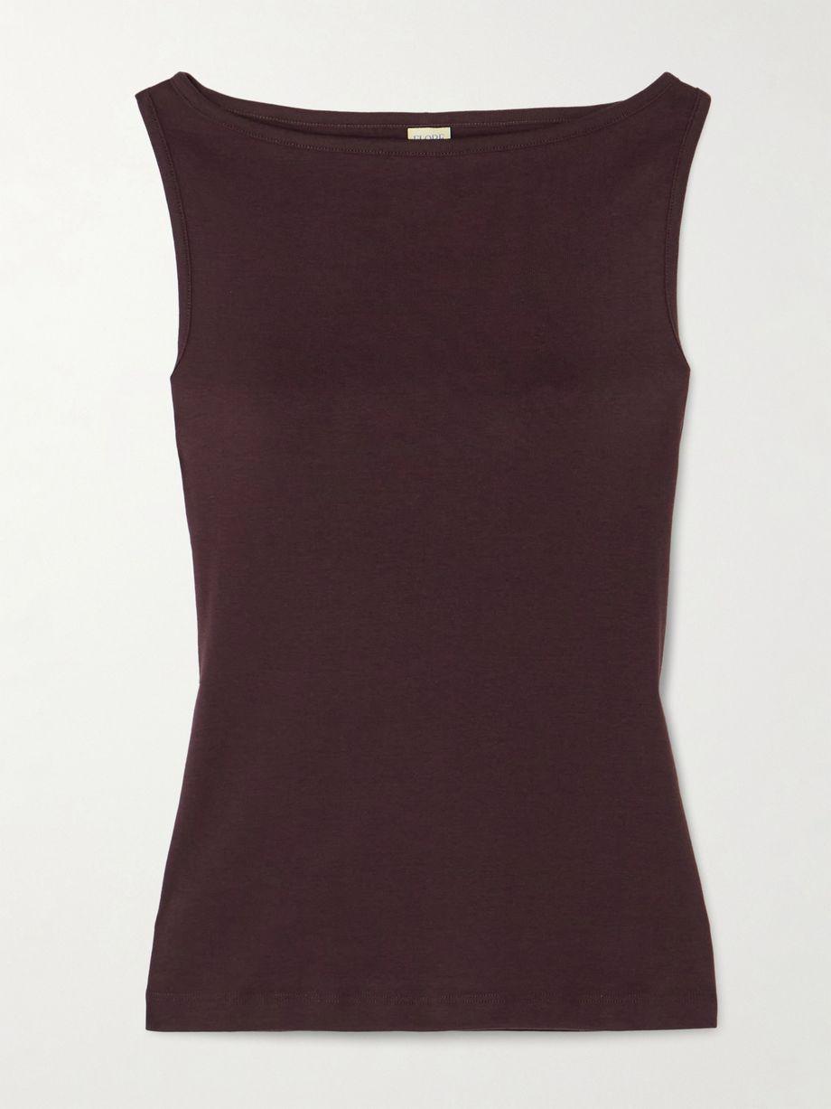 Timmi ribbed organic cotton tank by FLORE FLORE