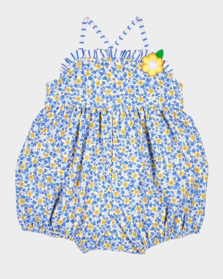 Girl's Floral Bubble Swimsuit, Size 6M-24M by FLORENCE EISEMAN