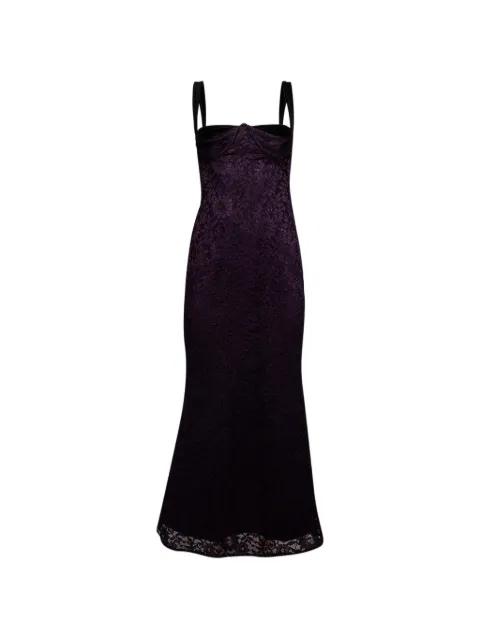 Channing lace-overlay maxi dress by FLORENCE&FORTITUDE
