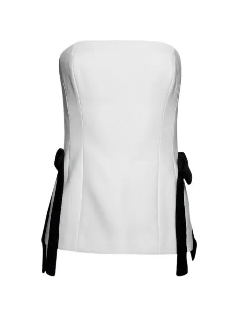 tie strapless top by FLORENCE&FORTITUDE