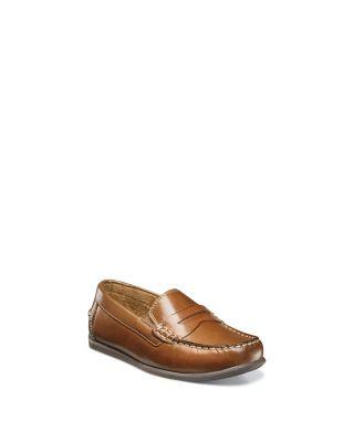 Boys' Jasper Leather Driver Slip On Loafers - Toddler by FLORSHEIM KIDS
