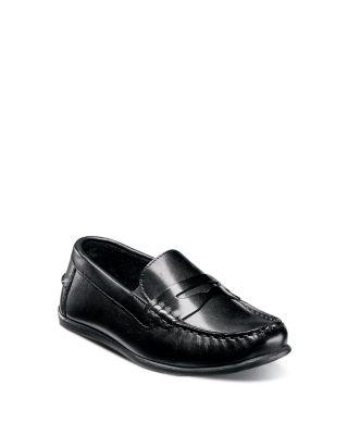 Boys' Jasper Leather Driver Slip On Loafers - Toddler by FLORSHEIM KIDS