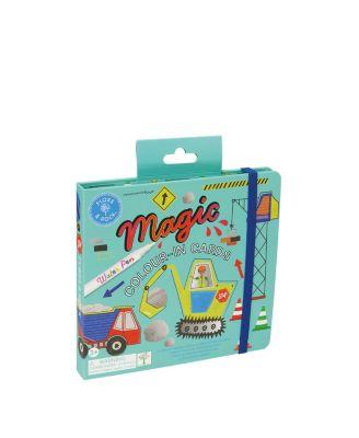 Construction Magic Water Coloring Card Set - 3+ Years by FLOSS&ROCK