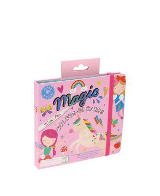 Rainbow Fairy Magic Water Coloring Card Set - 3+ Years by FLOSS&ROCK