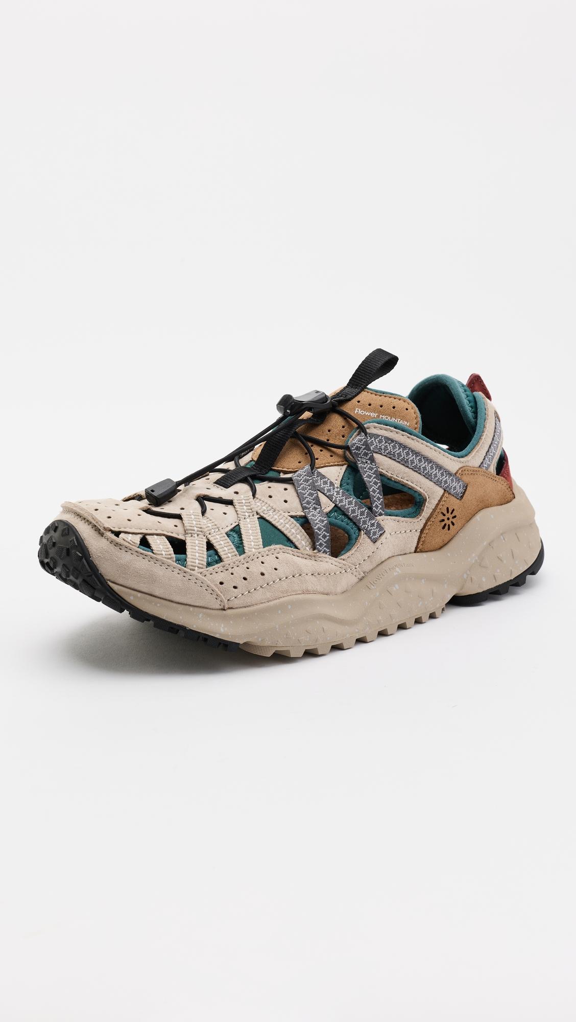 Kazana Uni Cow Velour Sneakers by FLOWER MOUNTAIN