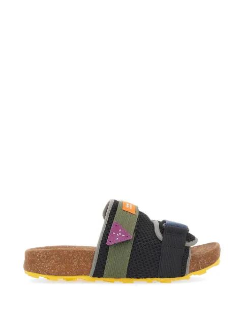 Niwa touch-strap flat sandals by FLOWER MOUNTAIN