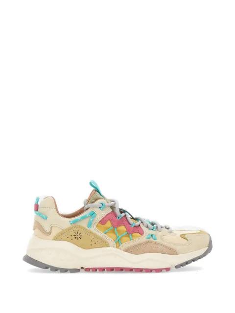 Yamabushi panelled sneakers by FLOWER MOUNTAIN