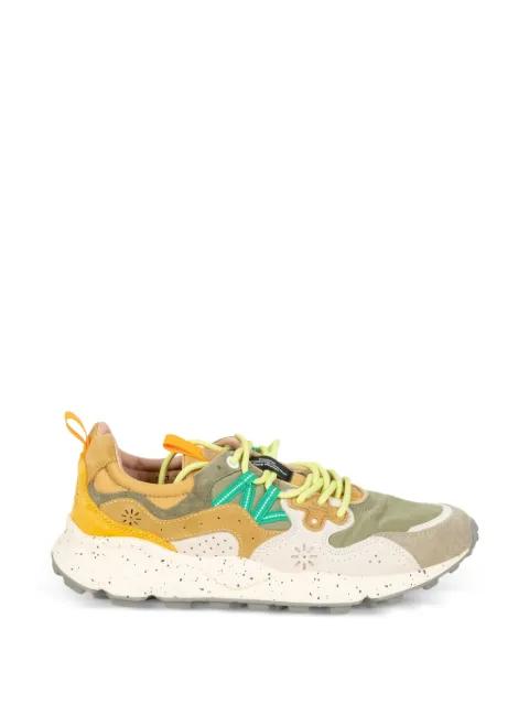 Yamano 3 applique sneakers by FLOWER MOUNTAIN
