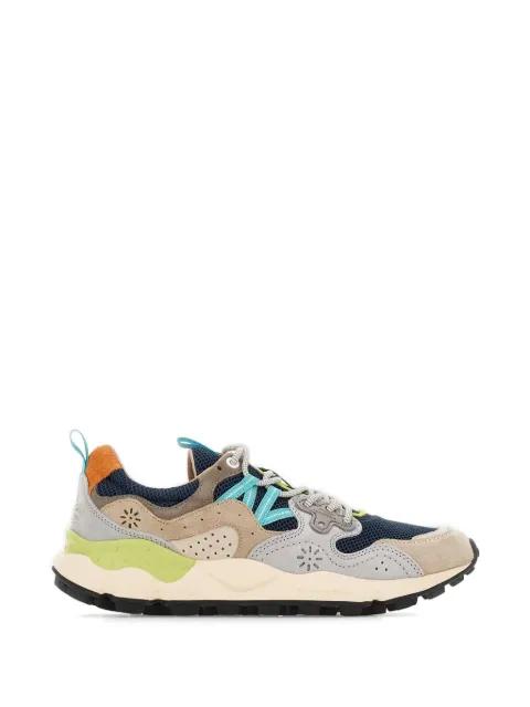 Yamano3 suede-inserts sneakers by FLOWER MOUNTAIN