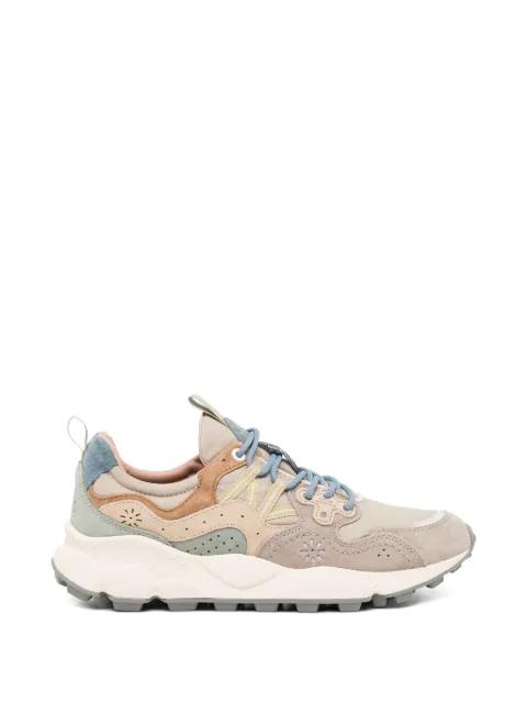 perforated panelled sneakers by FLOWER MOUNTAIN