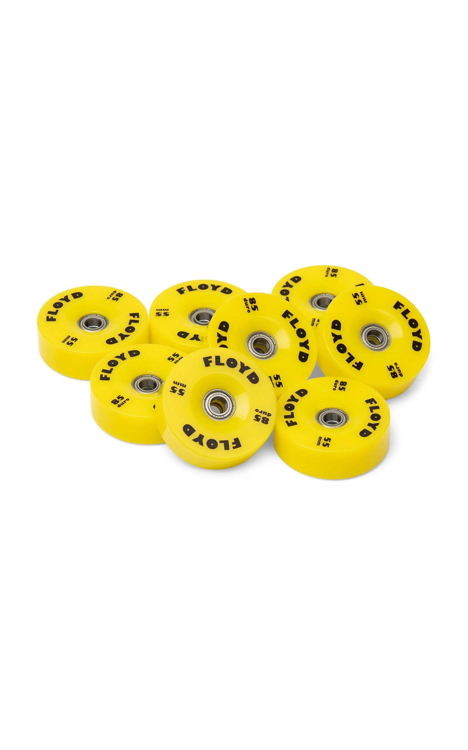 Floyd - Floyd Wheel Set Luggage - Yellow - Moda Operandi by FLOYD