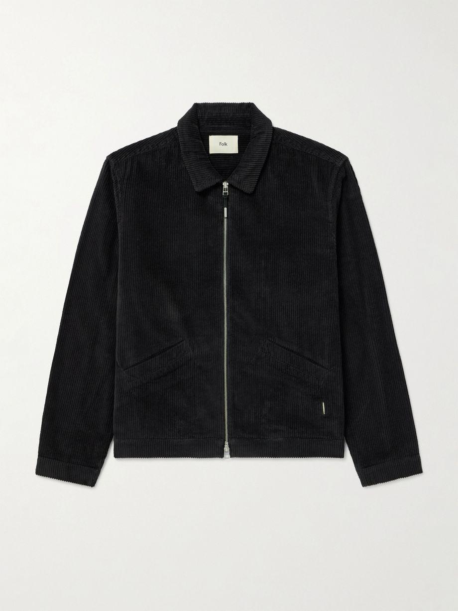 Signal Cotton-Corduroy Blouson Jacket by FOLK
