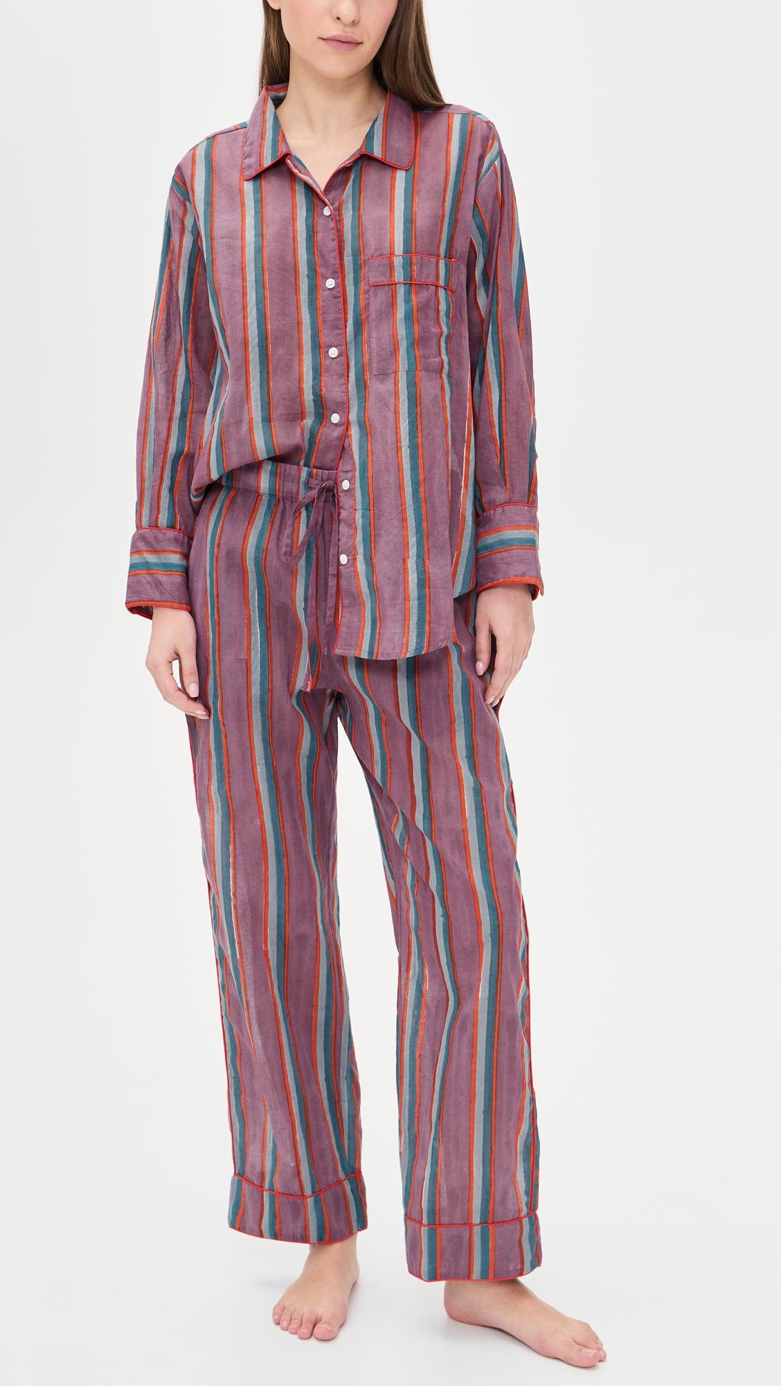 Indian Long Pajama Set by FOLKLOORE