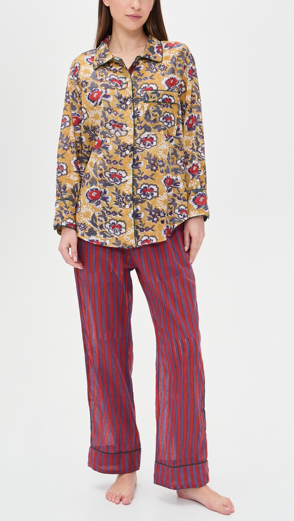 Long Pajama Set by FOLKLOORE