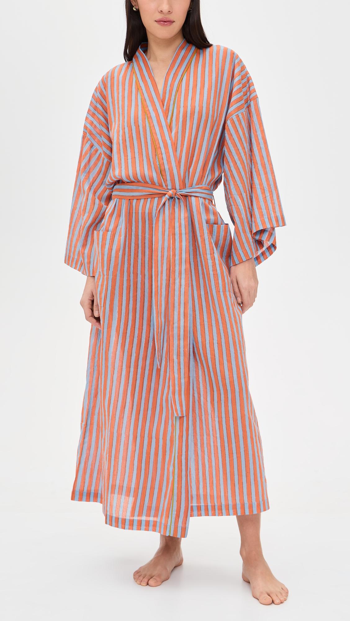 Striped Robe by FOLKLOORE