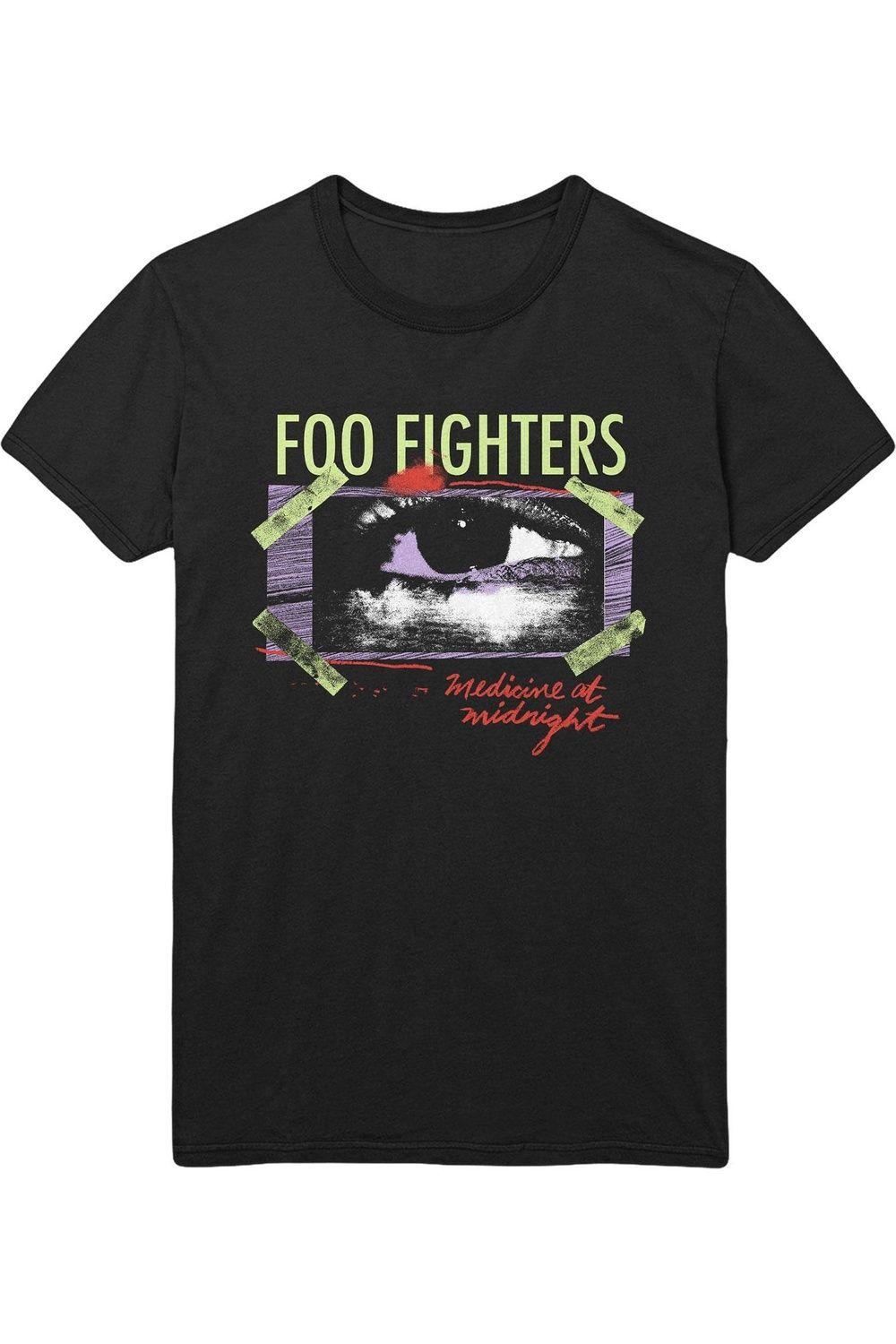 Medicine At Midnight Taped T-Shirt by FOO FIGHTERS