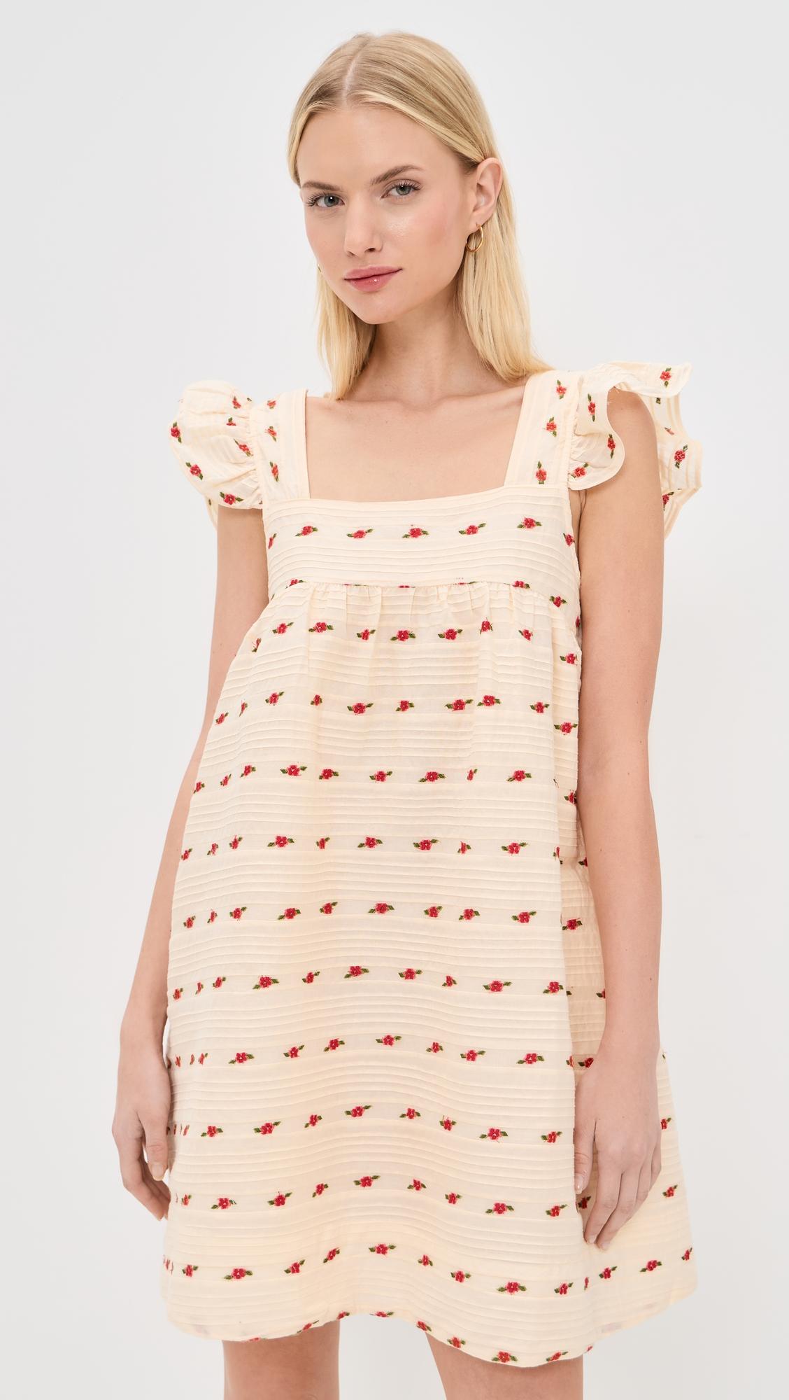 Aster Babydoll Mini Dress by FOR LOVE & LEMONS