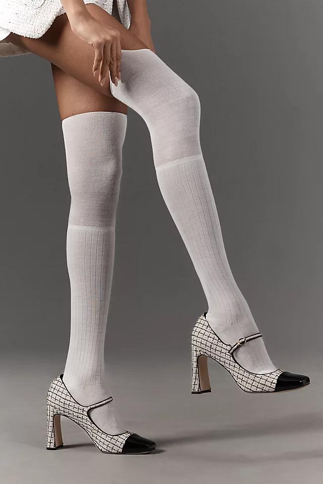 For Love & Lemons Solid Over-The-Knee Socks by FOR LOVE & LEMONS