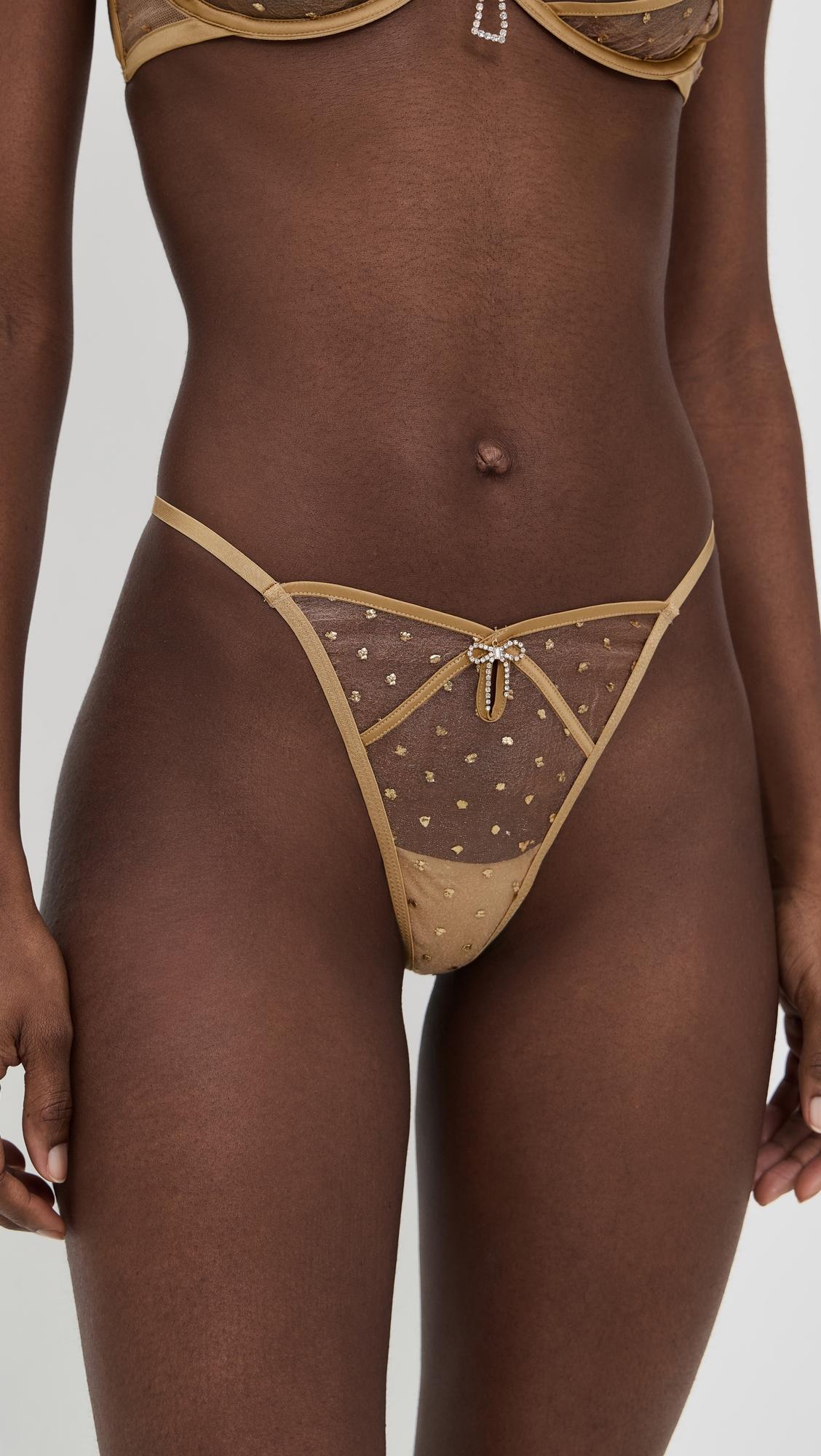 Izzy Thong Panties by FOR LOVE & LEMONS