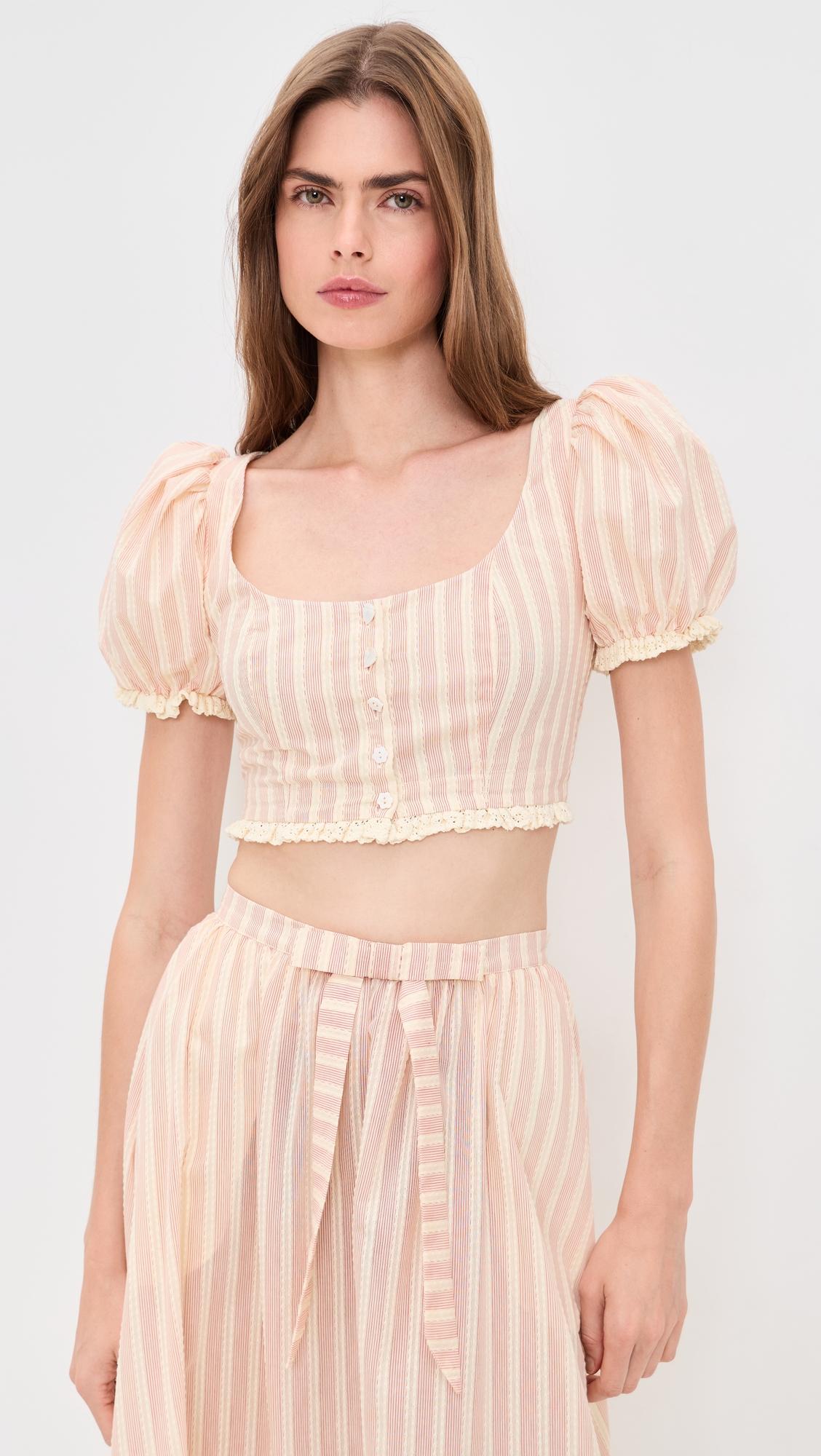 Naomi Crop Top by FOR LOVE & LEMONS