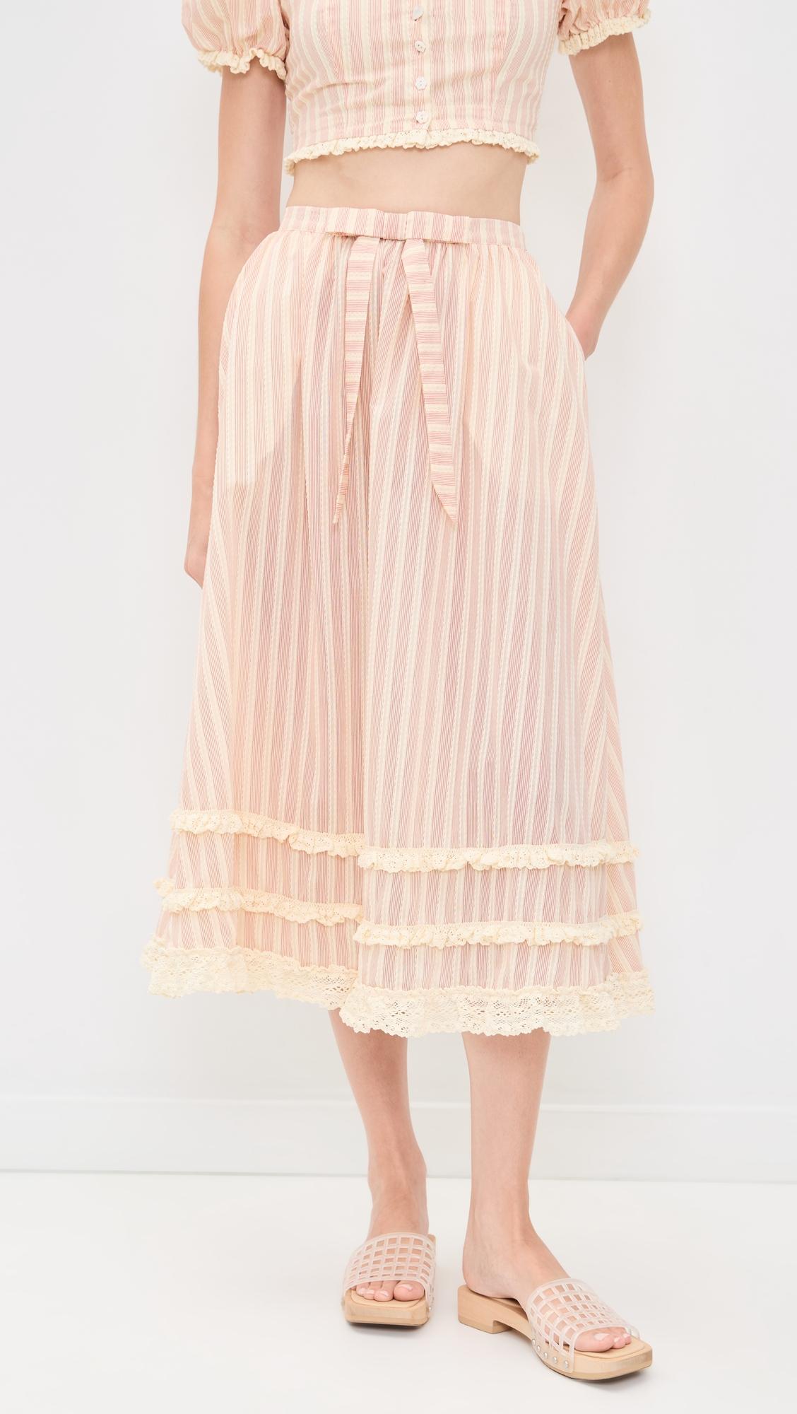 Naomi Midi Skirt by FOR LOVE & LEMONS