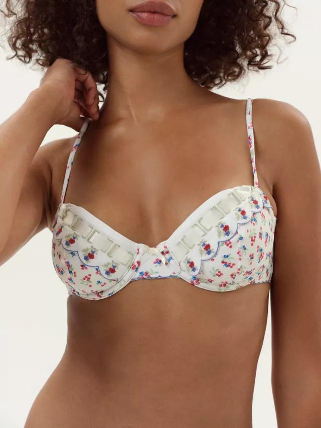 For Love & Lemons Cherry Mae Underwire Bikini Top by FOR LOVE&LEMONS