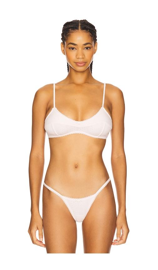For Love & Lemons Elliana Bralette in Pink by FOR LOVE&LEMONS