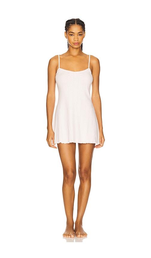 For Love & Lemons Elliana Slip Dress in Pink by FOR LOVE&LEMONS