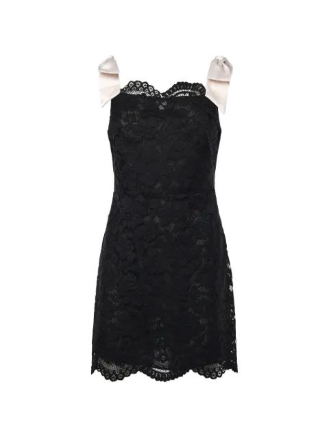 Lakeside lace bow mini dress by FOR LOVE&LEMONS