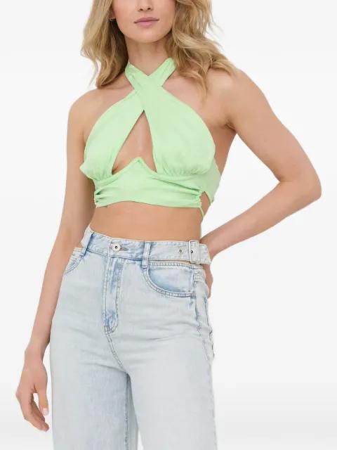 crisscross crop top by FOR LOVE&LEMONS