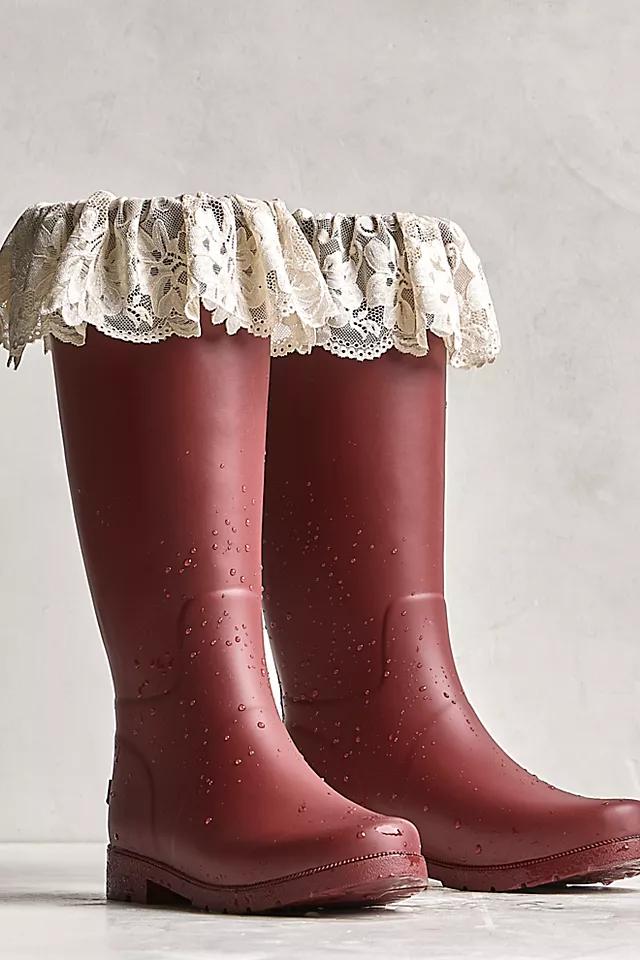 For Love & Lemons For FP Brigitta Rain Boots by FOR LOVE&LEMONS | FREE PEOPLE