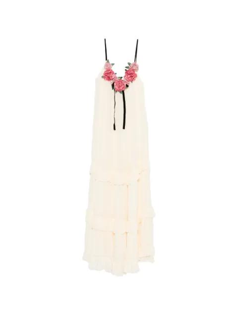 ruffled maxi dress by FOR LOVE&LEMONS