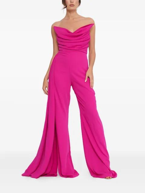 cowl-neck draped jumpsuit by FOREVER UNIQUE