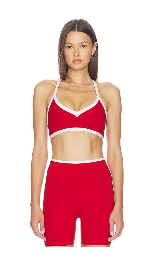 FORM Reversible V Neck Bra in Navy,Red by FORM