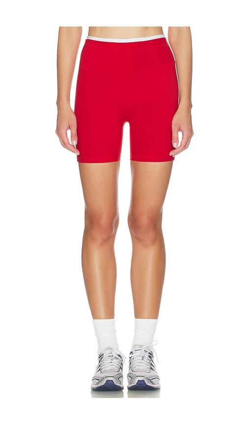 FORM Two Tone Shorts in Red by FORM