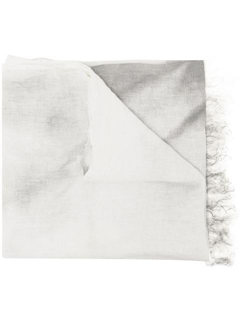 Motta abstract-print scarf by FORME D'EXPRESSION