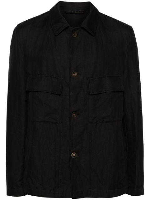 Postman gabardine jacket by FORME D'EXPRESSION