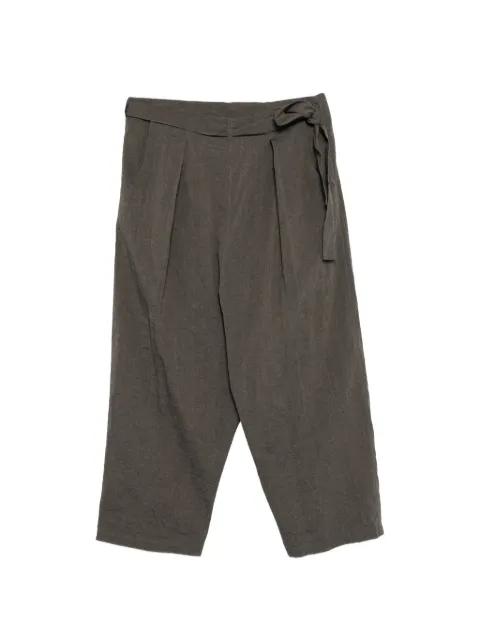 belted trousers by FORME D'EXPRESSION