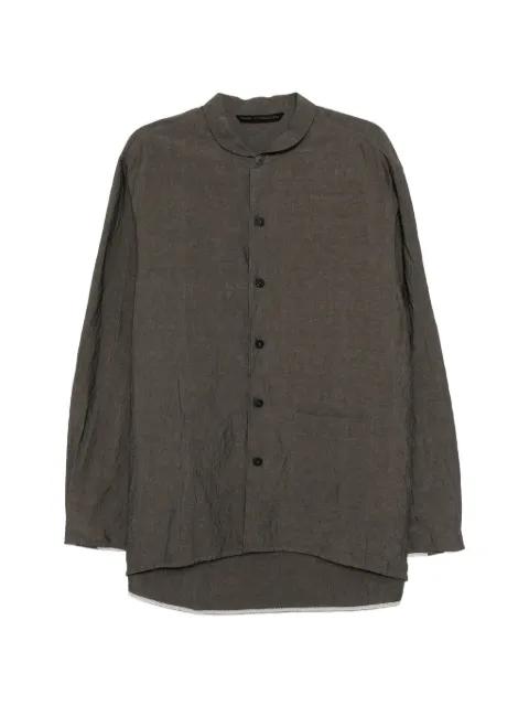 crinkled-finish shirt by FORME D'EXPRESSION