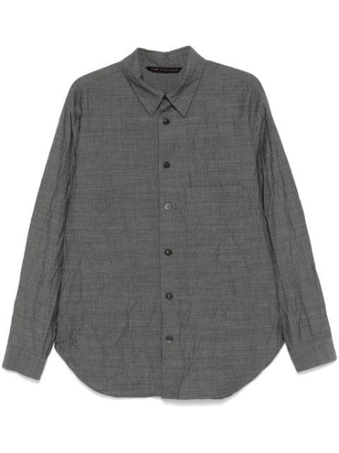 crinkled shirt by FORME D'EXPRESSION