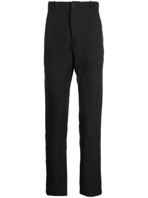 felted straight-leg trousers by FORME D'EXPRESSION