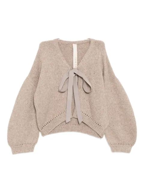 rounded cardigan by FORME D'EXPRESSION