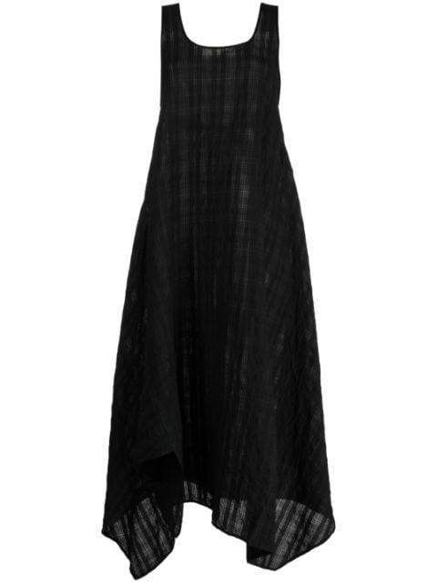 sleeveless linen dress by FORME D'EXPRESSION