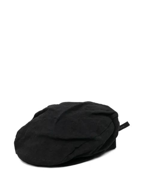 textured beret cap by FORME D'EXPRESSION