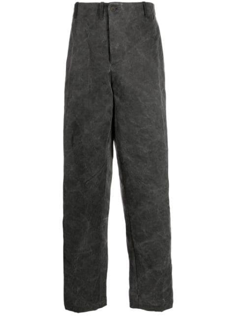 tie-dye cotton trousers by FORME D'EXPRESSION