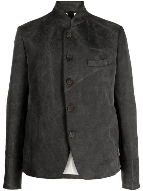 tie-dye single-breasted jacket by FORME D'EXPRESSION