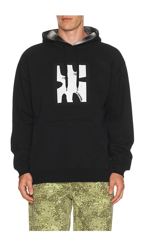 FORMER Enigma Patch Hoodie in Black by FORMER