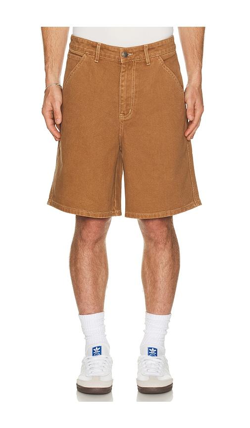 FORMER Reynolds 21 Overdye Denim Walkshort in Brown by FORMER
