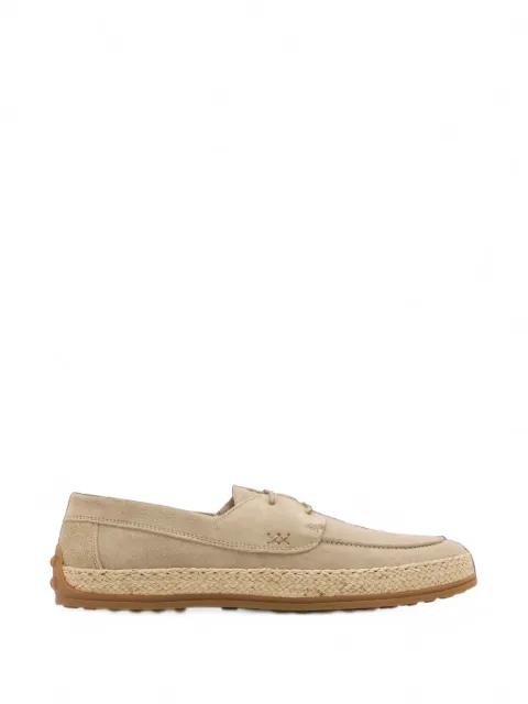 Felix lace-up calf suede espadrilles by FORSA